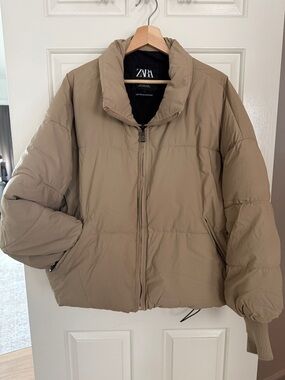 Zara puffer coat
